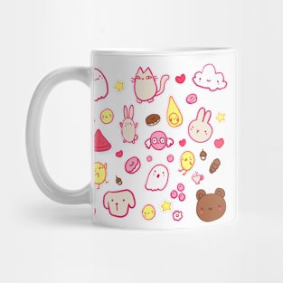 Cute cartoon summer pattern Mug